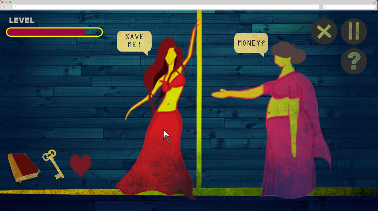 Into the Dark World of a Trafficked Girl