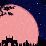 Only the Lunatics Watch the Moon in Mumbai
