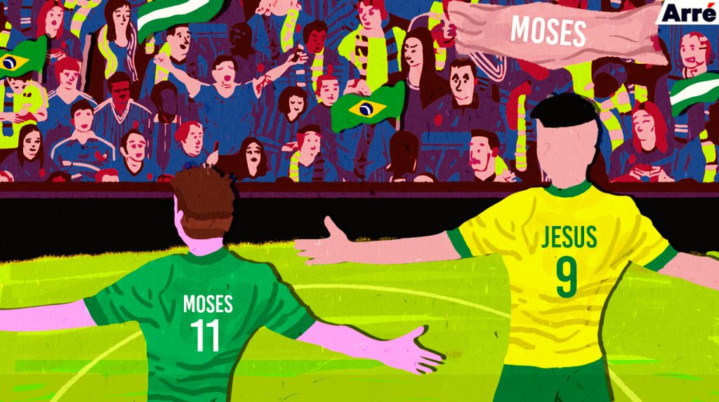 Football, the Religion Where Moses and Jesus Are on Opposing Teams