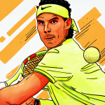 A Roger Federer Fan Holds Rafael Nadal to Love